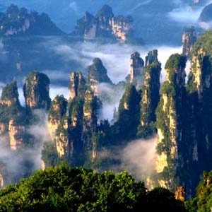 單獨(dú)成團(tuán)K線：（夏日激情）張家界、天子山、寶峰湖、猛洞河漂流三晚四日游